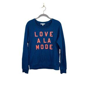 Victorias Secret Love A La Mode Sweatshirt New With Tags Size Small
